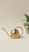 Matte Brass Watering Can