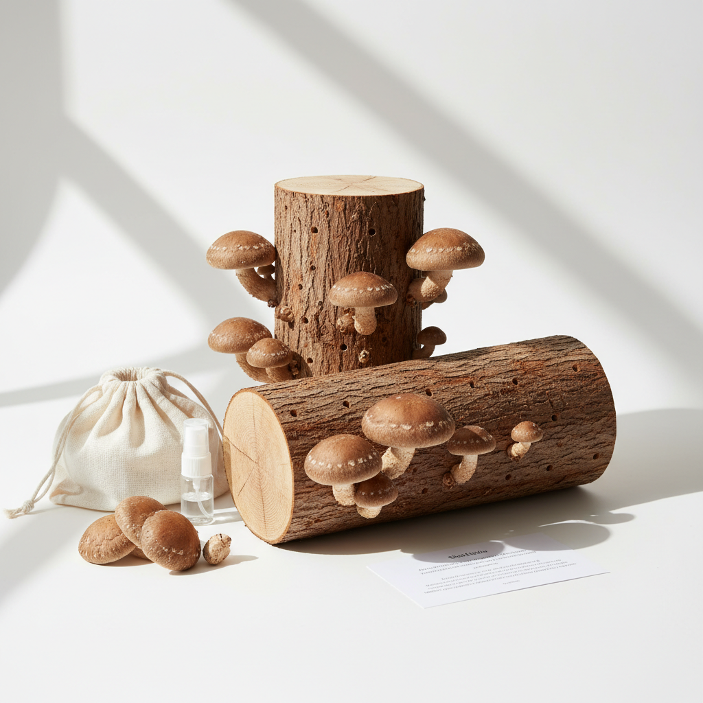 Shiitake Mushroom Log Kit