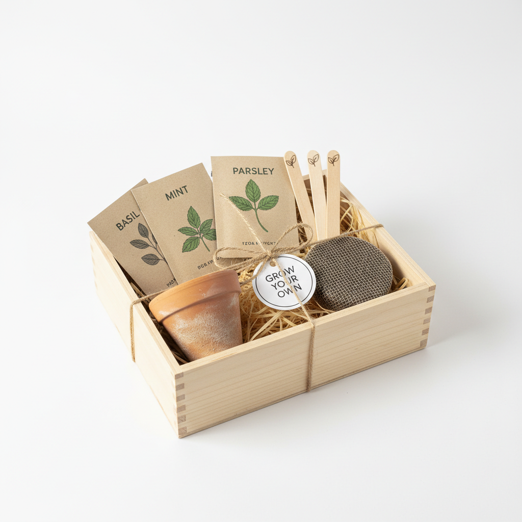 Starter Herb Garden Gift Set