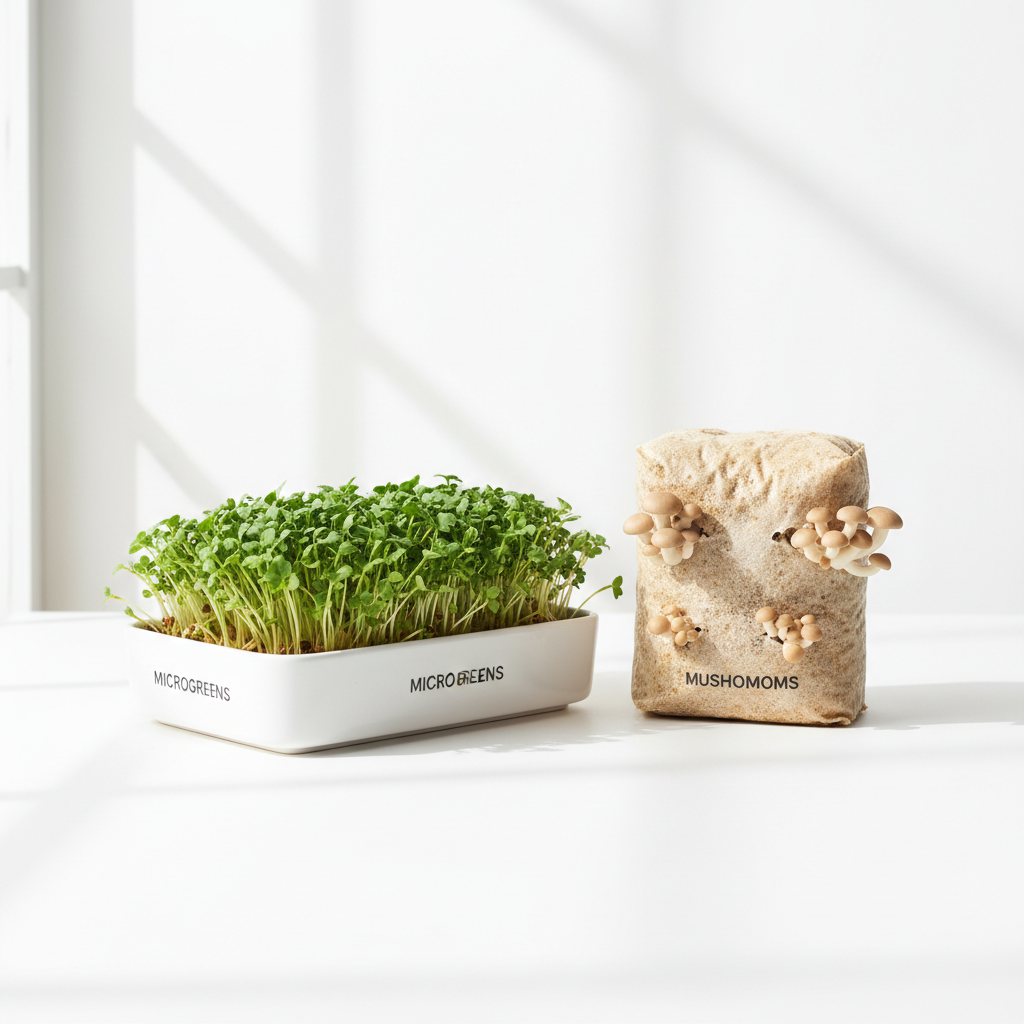 Microgreen & Mushroom Duo Kit